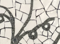 Clos de Bleu (ii). 2024. (40 x 40 cm)