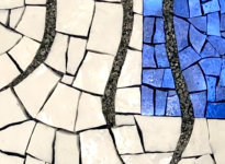 Clos de Bleu (iv). 2024. (40 x 40 cm)