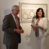 Robert Bohnert, (Directeur du LCD) EMG Hubert Bauler. Galerie d'Art Municipale. Diekirch, Luxembourg