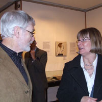 
David Miller and Patricia Witts. Dorset County Museum, Private View
