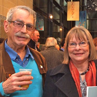 Tom Priestley,Pat Witts and Michael Ford. The Street Gallery, Institute of Arab & Islamic Studies, University of Exeter.