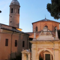 San Vitale from the gallery - Annafietta's Space: via G.Argentario 5, 48121 Ravenna, Italy (solo)