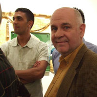 
Samir Chebki and Nigel Toft (London). Lawrence-Arnott Gallery, Marrakech, Private View
